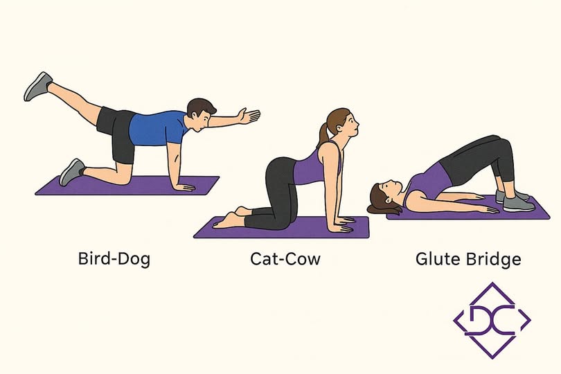 การออกกำลังกายเพื่อ “ป้องกัน” อาการปวดหลังส่วนล่าง